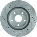 Stoptech auto part installed view
