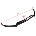 W205 FRONT BUMPER LIP - GLOSSY BLACK