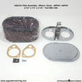 K&N Custom Oval Race Filter L=7inch W=4inch H=3.25inch