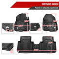 FLOOR MATS 3 PIECE - 2 FRONT AND 1 BACK WITH LOGO