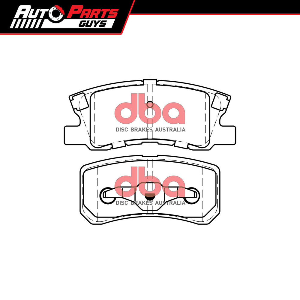 DBA 11-14 Chrysler 200 (302mm Rear Rotor) SP Performance Rear Brake Pads
