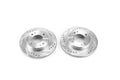 Power Stop 14-15 Mitsubishi Mirage Front Evolution Drilled & Slotted Rotors - Pair