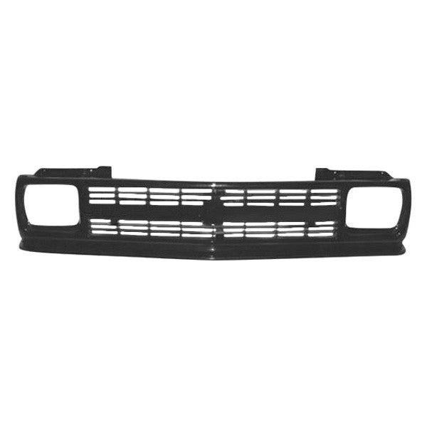 GRILLE GLOSS BLK W/O MESH BACKING S10 P/U/BLAZER 9193