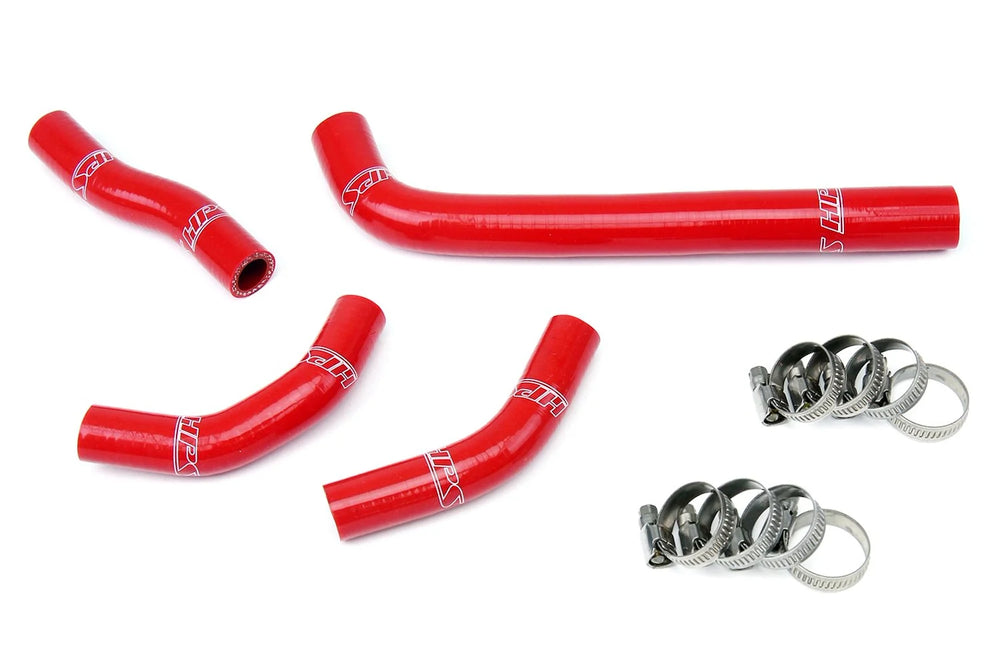 HPS Performance Red Reinforced Silicone Radiator Hose Kit Coolant for Honda 10-13 CRF250R