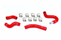 HPS Performance Reinforced Red Silicone Heater Hose Kit Coolant for Nissan 07-08 350Z VQ35HR