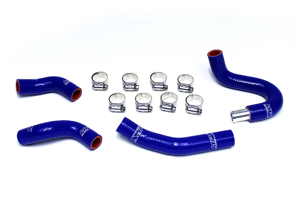 HPS Performance Reinforced Red Silicone Heater Hose Kit Coolant for Nissan 07-08 350Z VQ35HR