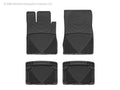 WeatherTech 73-80 Mercedes-Benz 450SLC Front and Rear Rubber Mats - Black
