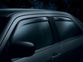WeatherTech 05+ Dodge Dakota Club Cab Front and Rear Side Window Deflectors - Dark Smoke