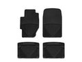 WeatherTech 85-00 Honda Civic Front and Rear Rubber Mats - Black