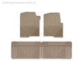 WeatherTech 04 Ford F-150 Front and Rear Rubber Mats - Tan