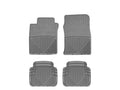 WeatherTech 00-06 Lincoln LS Front and Rear Rubber Mats - Grey