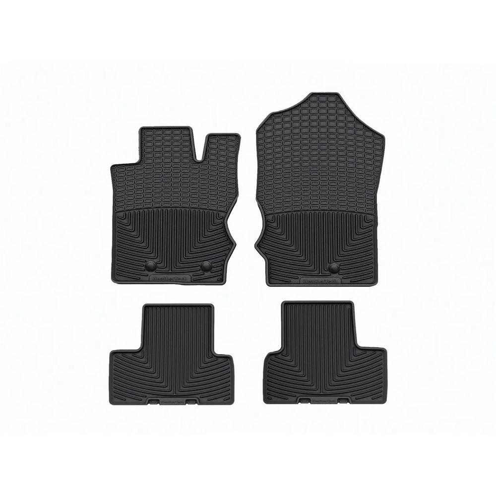 WeatherTech black floor mats