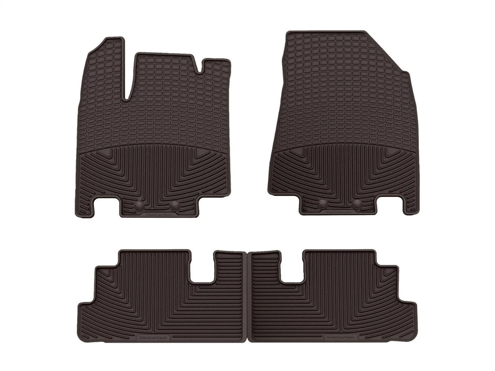 WeatherTech Cocoa Front and Rear All-Weather Floor Mats Fits -22-26 Infiniti Nissan W601CO-W602CO
