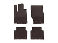 WeatherTech Cocoa Front and Rear All-Weather Floor Mats Fits -23-25 Jeep W614CO-W615CO