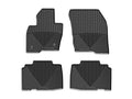 WeatherTech Black Front and Rear All-Weather Floor Mats Fits -20-24 Ford W395-W396