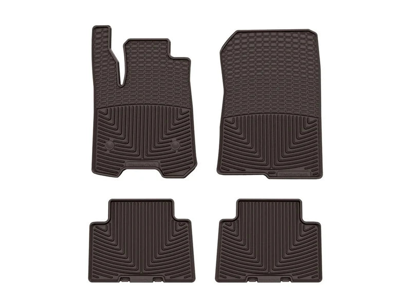 WeatherTech Cocoa Front and Rear All-Weather Floor Mats Fits -23-25 Chevrolet GMC W678CO-W679CO