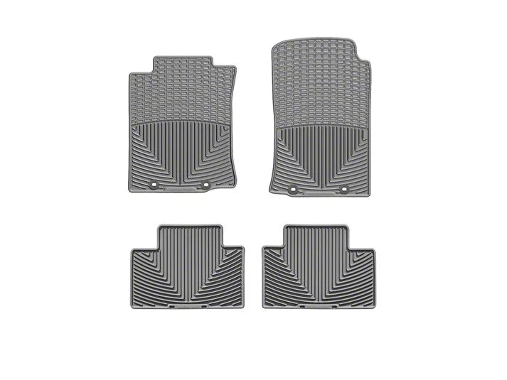 WeatherTech Grey Front and Rear All-Weather Floor Mats Fits -20-13 Tacoma WTCG266136