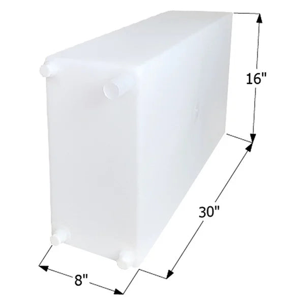 FRESH WATER TANK WT2467 30X16X8 15 GAL TANK ONLY