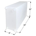 FRESH WATER TANK WT2467 30X16X8 15 GAL TANK ONLY