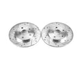 Power Stop 09-10 Pontiac Vibe Rear Evolution Drilled & Slotted Rotors - Pair