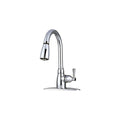 NONMETALLIC PULLDOWN RV KITCHEN FAUCET CHROME POLISHED