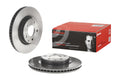 Brembo 14-18 Mazda 3/16-20 CX-3 Front Premium UV Coated OE Equivalent Rotor