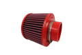 BMC Single Air Universal Conical Filter w/Carbon Top - 76mm Inlet / 110mm H