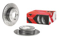 Brembo 04-08 Chrysler Crossfire/90-93 Mercedes 300CE Rear Premium Xtra Cross Drilled UV Coated Rotor