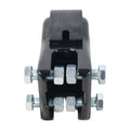 COUPLER CAST 2 5/16 CHANNEL MNT BLACK