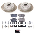 Power Stop 91-97 Honda Accord Rear Semi-Coated Rotor Kit