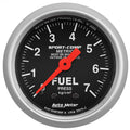 Autometer Sport-Comp 52mm METRIC Fuel Pressure Mechanical Gauge