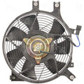 CONDENSER FAN INCLUDES MOTOR/BLADE/SHROUD MITSUBISHI MONTERO SPORT 20002004 CAPA