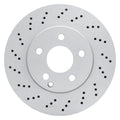 DFC 08-15 Mercedes-Benz C250 Front Drilled GeoSPEC Coated Rotor
