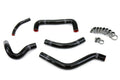 HPS Performance Black Reinforced Silicone Radiator Hose Kit Coolant for Suzuki 04-05 RMZ450