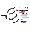 HPS Performance Black Reinforced Silicone Radiator Hose Kit Coolant for Suzuki 04-05 RMZ450