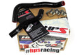 HPS Performance Black Reinforced Silicone Radiator Hose Kit for Kawasaki 03-07 KFX400
