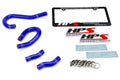 HPS Performance Blue Reinforced Silicone Heater Hose Kit Coolant for Jeep 12-15 Grand Cherokee WK2 SRT8 6.4L