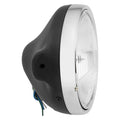 BikeMaster 7in Slim Headlight Side Mount - Black