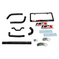 HPS Performance Black Reinforced Silicone Radiator Hose Kit Coolant for Kawasaki 2011 KX250F