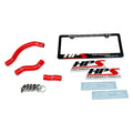 HPS Performance Red Reinforced Silicone Radiator Hose Kit Coolant for KTM 11-12 450SXF