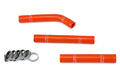 HPS Performance Orange Reinforced Silicone Radiator Hose Kit for KTM 11-13 125SX 150SX