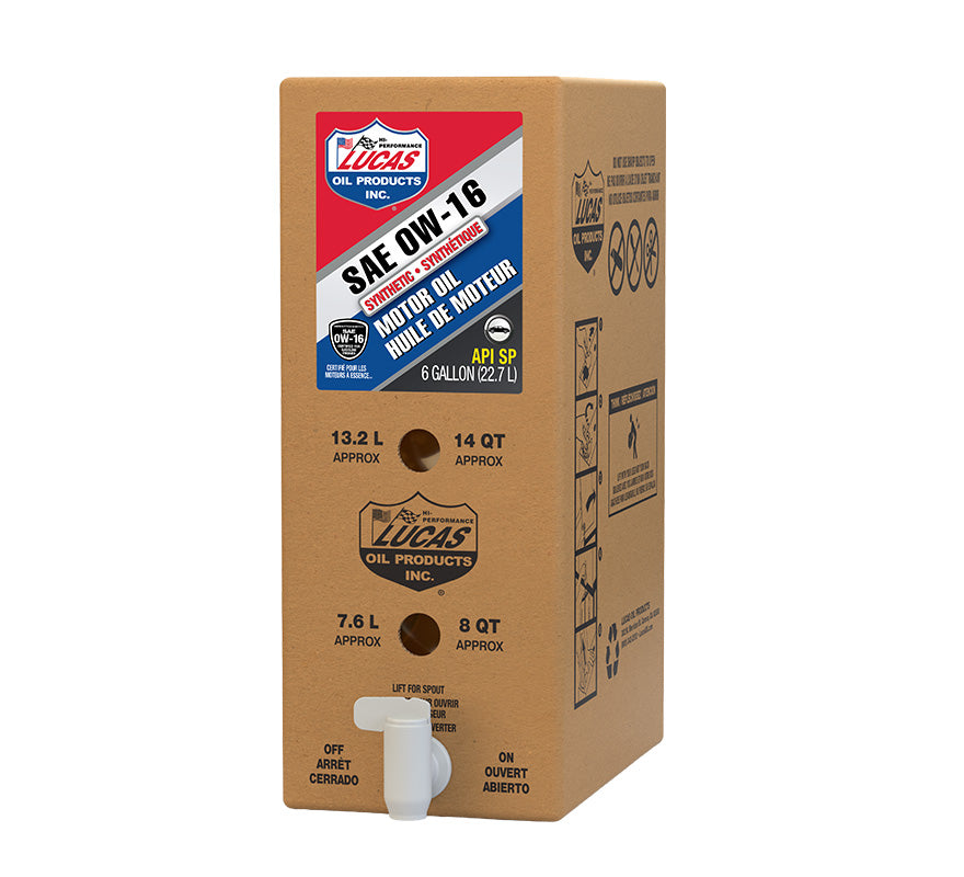 SYNTHETIC SAE 0W-16 MOTOR OIL API S