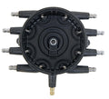 Crab Style Distributor Cap, Black These Black Caps Are Injection Molded From Dupont Rynite Material And Feature Spark Plug-Style Terminals MSD Ignition