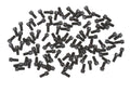 Header Bolts 3/8-16 x 3/4 Inch Hex Head Black Oxide 100 Pieces 3/8-16 X 3/4 Inch, 100 Pieces, Grade-5, Hex Head, 7/16 Inch Wrench Size Mr Gasket