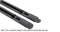 CANOPY/UTE TRACK SET 1.2 MTR BLACK