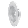 DFC 91-95 Ford Crown Victoria Rear Right Drilled & Slotted Silver Brake Rotor