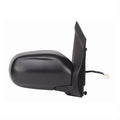 0206 MAZDA MVP RH POWER FOLDAWAY OE MIRROR TEXTURED BLACK