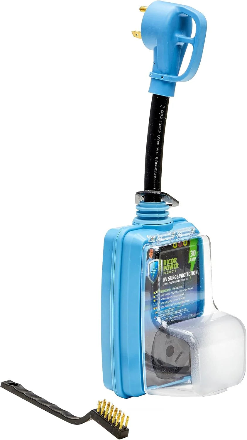 30 AMP PIGTAIL RV SURGE PROTECTOR UP TO 5000 JOULES