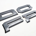 UPR 22-25 Bronco Raptor Grille Letters-Carbonized Gray AMP-83684-02