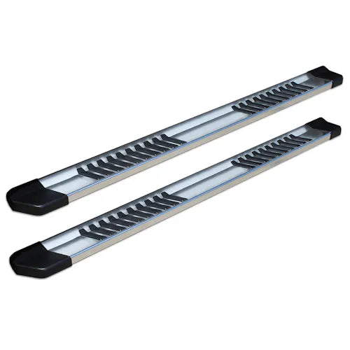 04C TITAN/TITAN XD CREW CAB 6IN RUNNING BOARDS STEPS BRUSHED ALUMINUM